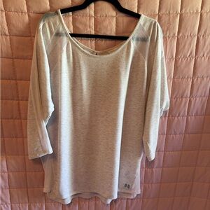 Victoria's Secret Light Gray Tunic Top
